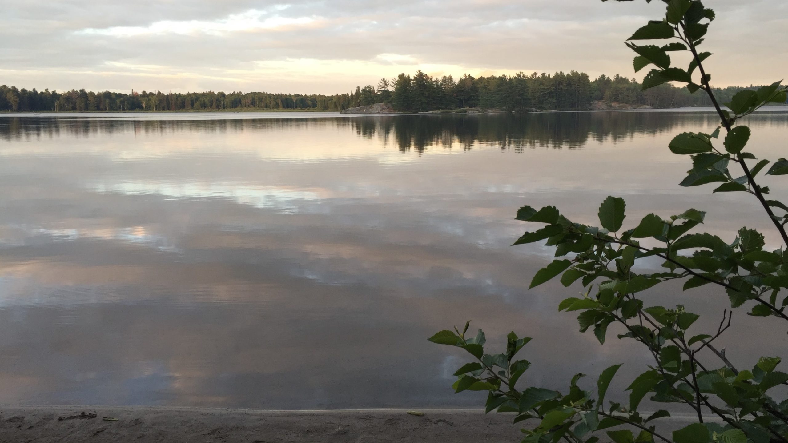 Gurd Lake at Grundy Provincial Park